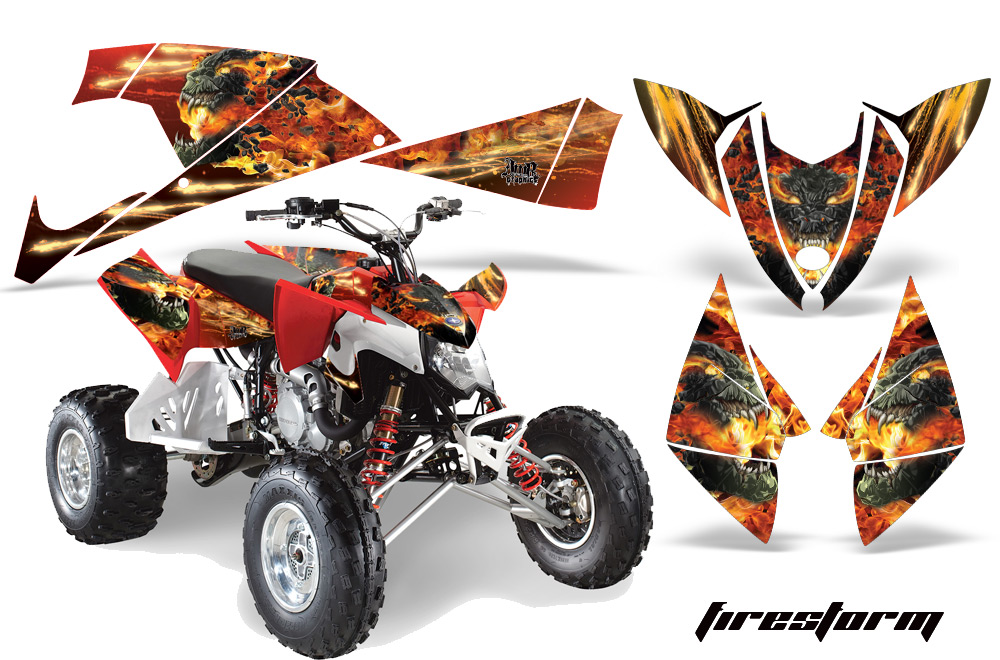 Polaris Outlaw 500 2009 Graphics Kit FS R